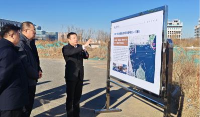 藍天集團到海上世界、夾河·幸福新城調(diào)研交流