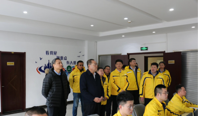 藍天集團開展節(jié)前安全生產(chǎn)檢查和走訪慰問活動